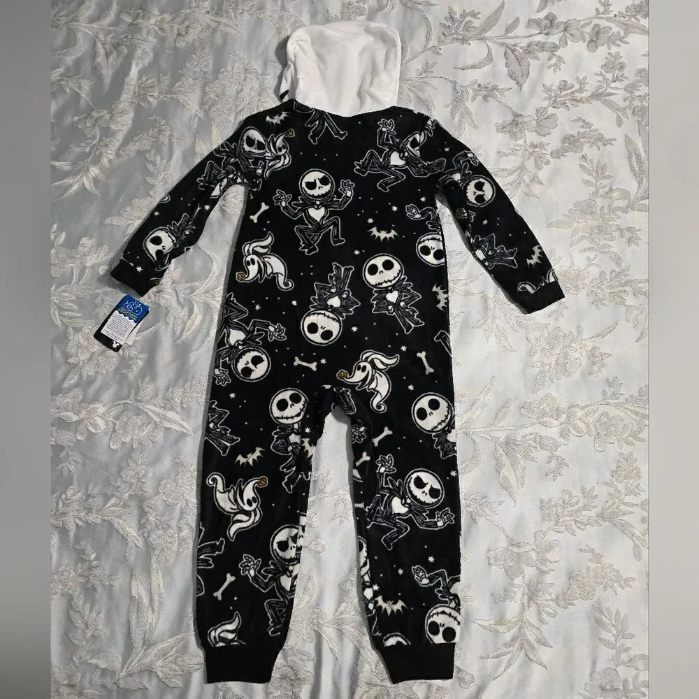 The Nightmare Before Christmas Disney Boys Union Suit Pajama Halloween
